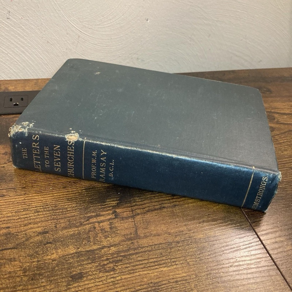 The Letters to the Seven Churches of Asia by WM Ramsay HC 1905 Book